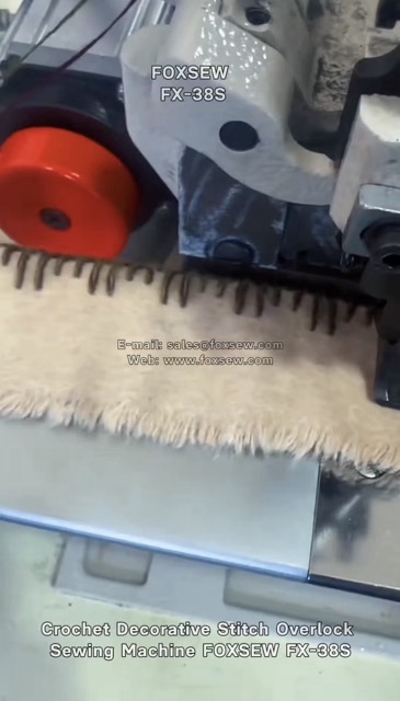 Direct Drive Crochet Decorative Stitch Overlock Sewing Machine