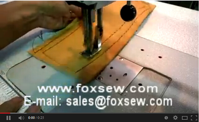 Extra Heavy Duty  Walking Foot Sewing Machine for Leather 