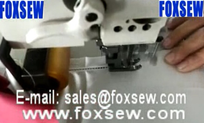 Double Needle Hemstitch Picot Sewing Machine with Puller