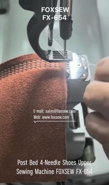 Post Bed 4-Needle Shoes Sewing Machine
