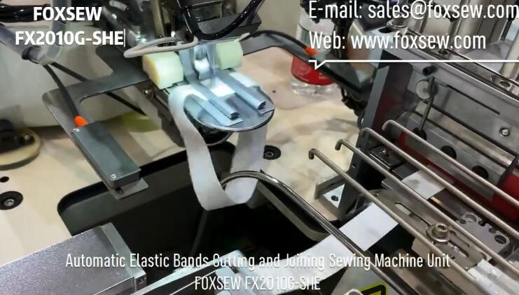 Automatic Elastic Bands Cutting and Joining Sewing Machine Unit