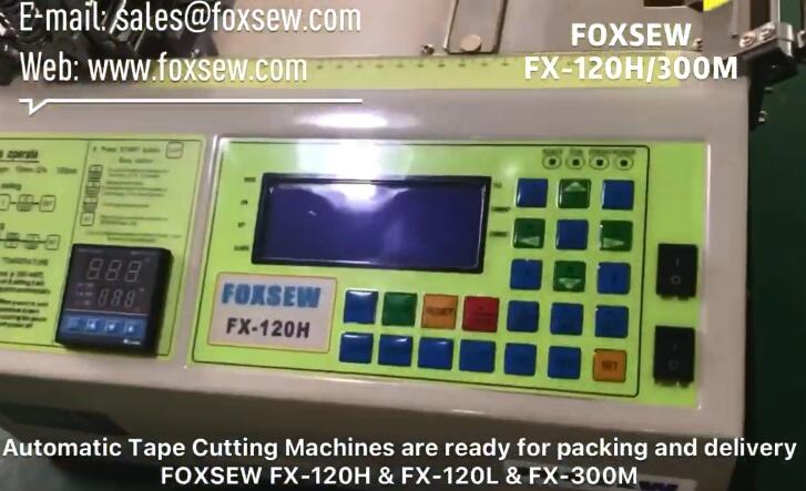 Automatic Tape Cutting Machines are ready for delivery