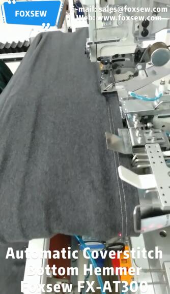 Automatic Coverstitch Bottom Hemming Sewing Unit