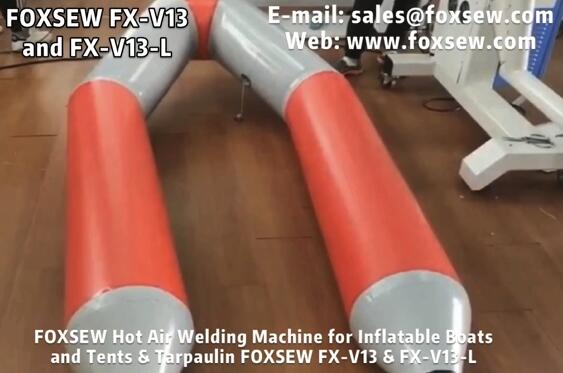 Hot Air Welding Machine for Inflatable Boats and Tarpaulin