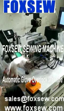 Automatic Working Glove Overlock Machine