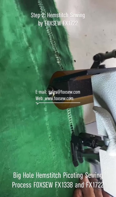 Big Hole Hemstitch Picot Sewing Machine