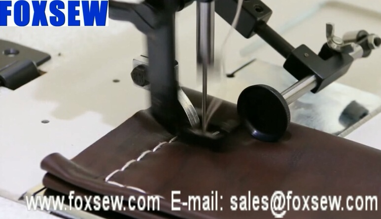 Heavy Duty Walking Foot Sewing Machine for Upholstery Leathers and Synthetic Slings Webbing 