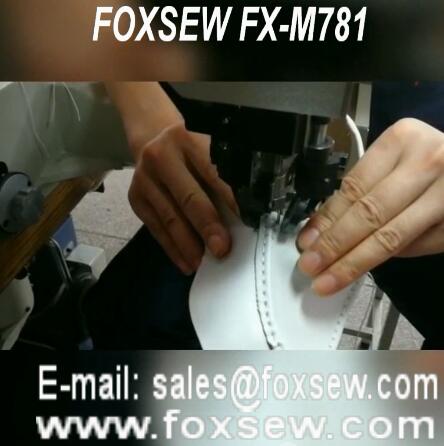 Tubular Moccasin Stitching Machine for Shoes Head