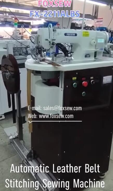 Automatic Leather Belt Sewing Machine