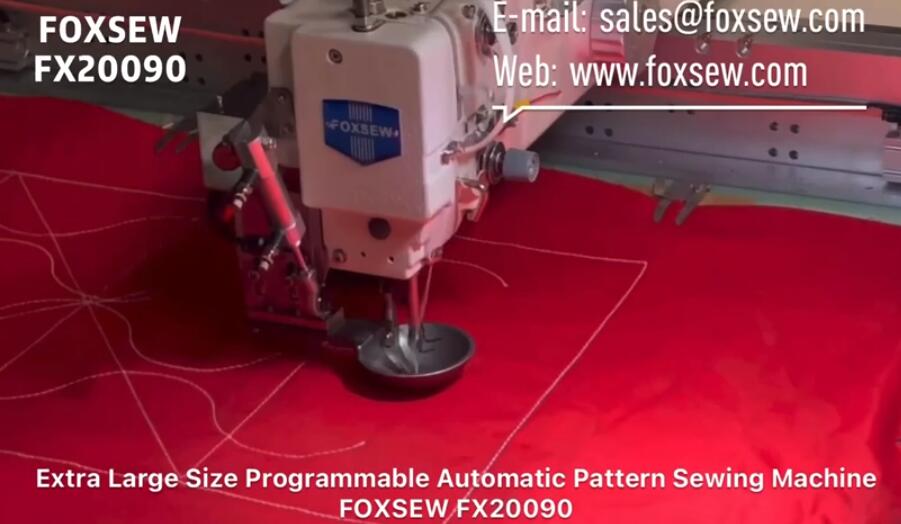 Extra Large Size Programmable Pattern Sewing Machine