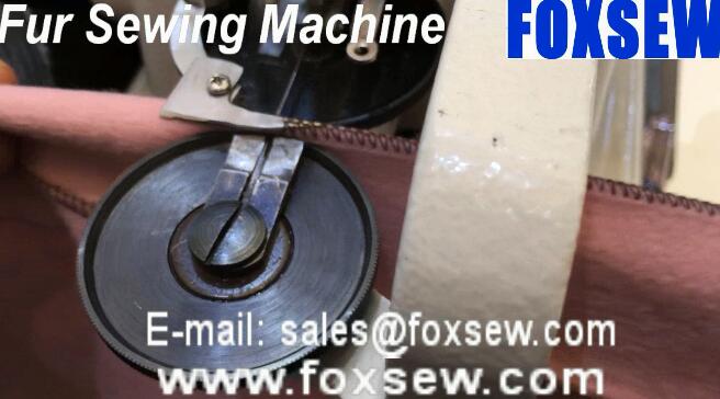 Double Needle Fur Sewing Machine