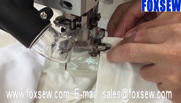 Four-Needle Six-Thread Flat Seaming Sewing Machine 