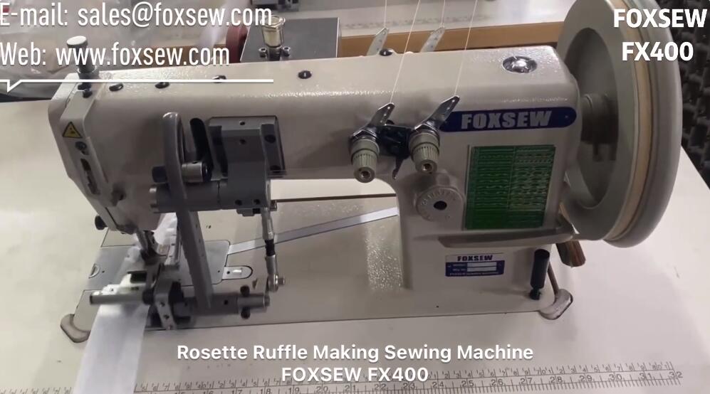 Rosette Ruffle Making Sewing Machine