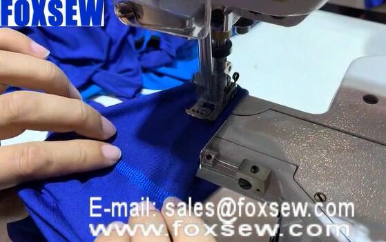 Small Cylinder Bed Interlock Sewing Machine with Auto-Trimmer