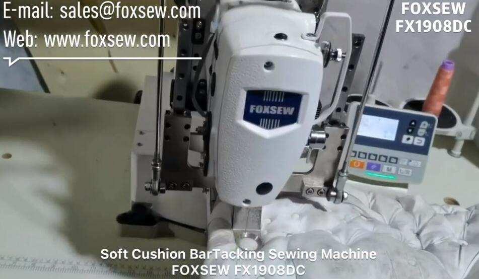 Electronic Soft Cushion Bartacking Sewing Machine