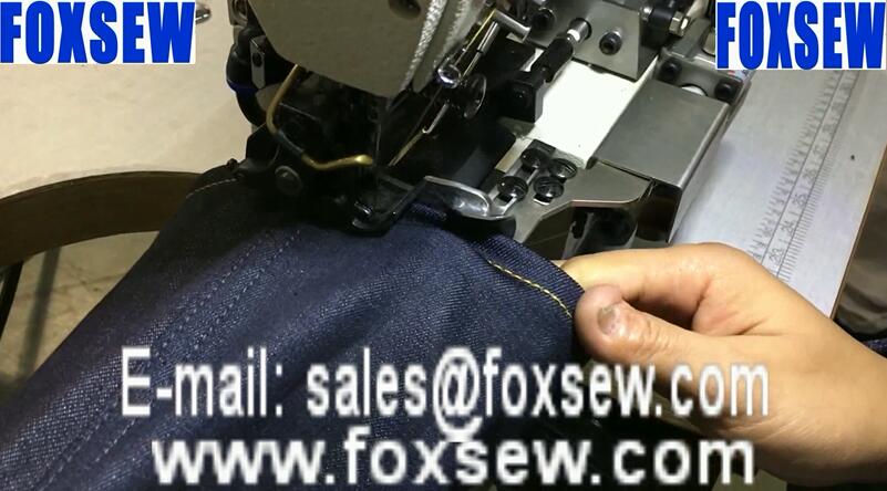 Automatic Hemming Sewing Machine for Trousers Bottoms and Sleeves