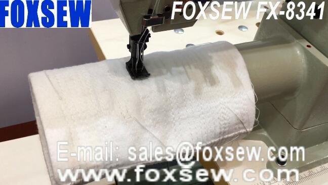 Double Needle Cylinder Arm Filter Bags Sewing Machine