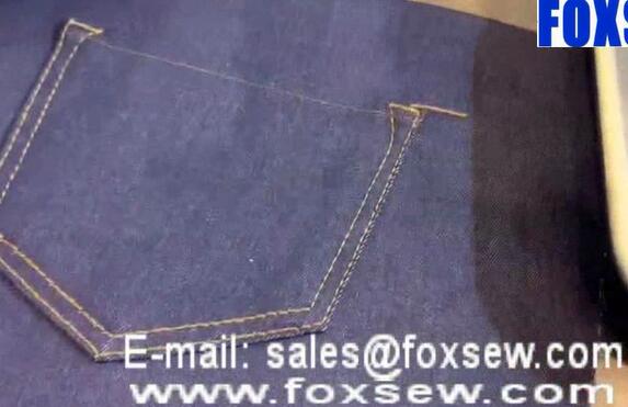 Automatic Pocket Setting Machine for Jeans