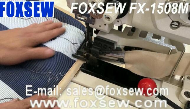 Mattress and Beddings Edge Cutting and Tape Binding Sewing Machine