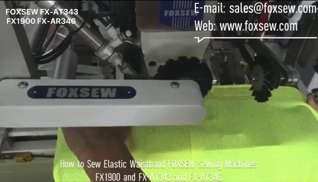 How to make Waistband Elastic Attaching by Sewing Machines