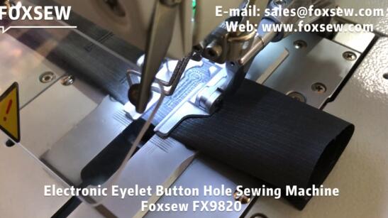 Electronic Eyelet Buttonholer Sewing Machine