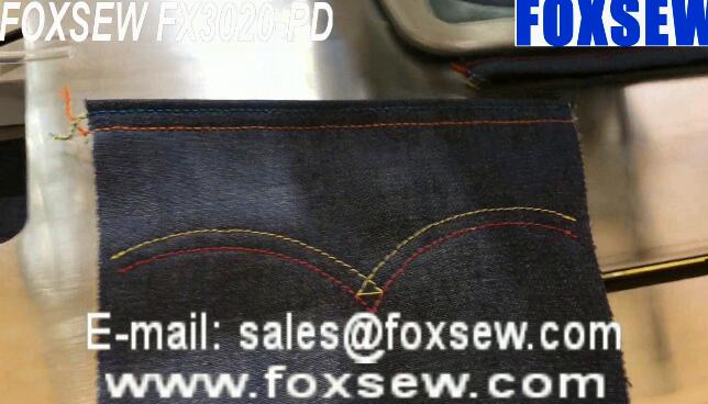 Automatic Jeans Pocket Designer Pattern Sewing Machine