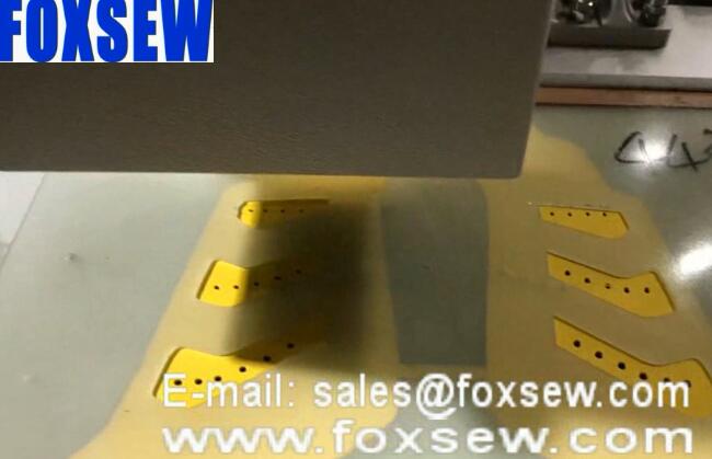 Automatic Hole Punching Machine for Shoes Upper