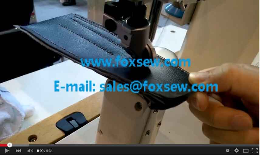 Roller Feed Post bed Sewing Machine with Automatic Thread Trimmer and Backtacking 