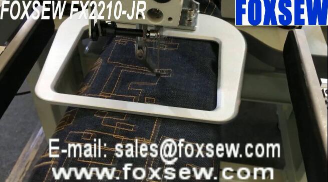 Automatic Cylinder Bed Pattern Sewing Machine for Jeans Trousers