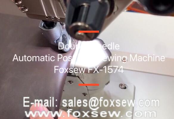 Twin Needle Automatic Post Bed Sewing Machine