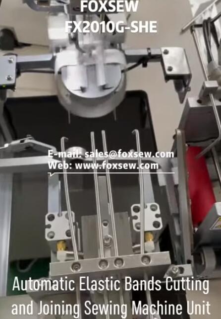 Automatic Elastic Bands Cutting and Joining Sewing Machine Unit