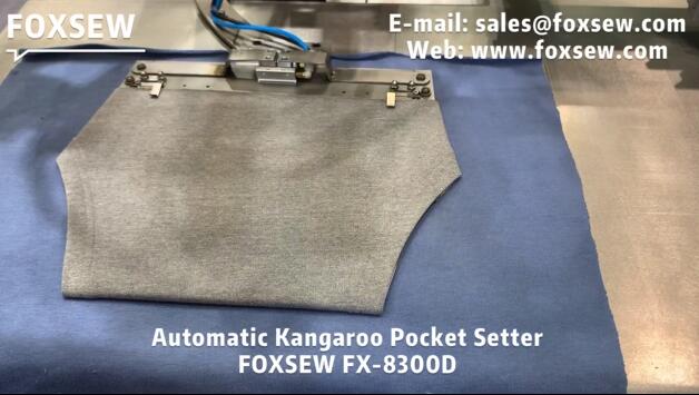 Automatic Kangaroo Pocket Sewing Machine
