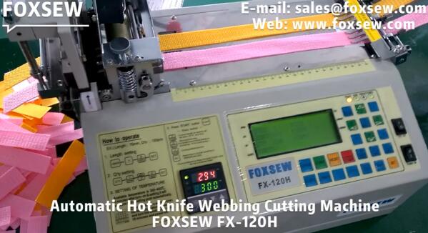 Automatic Webbing Cutter Hot Knife