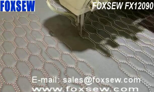 Programmable Pattern Sewing Machine for Sofa and Automotive Upholstery