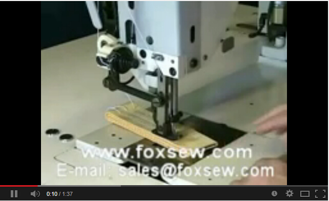 Extra Heavy Duty Top and Bottom Feed Lockstitch Sewing Machine