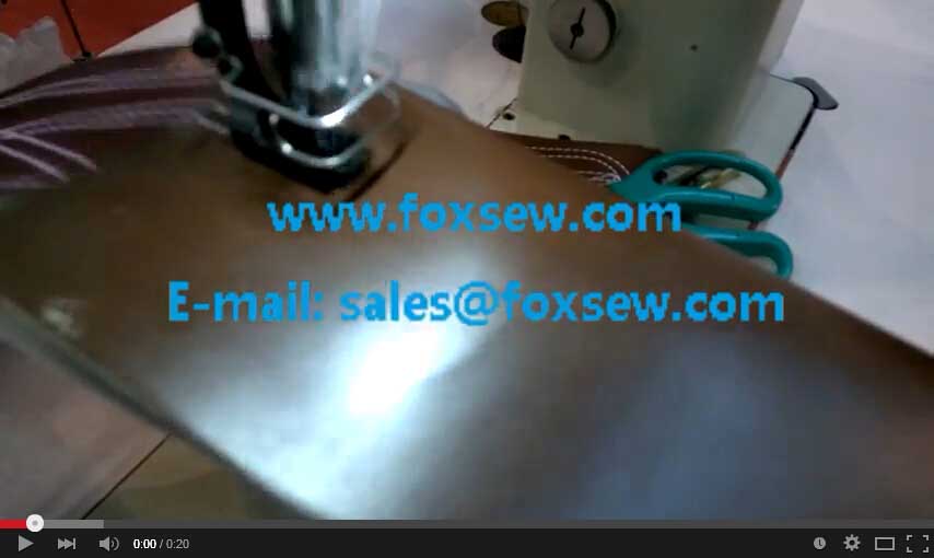 Extra Heavy Duty Post Bed Walking Foot Upholstery Sewing Machine 