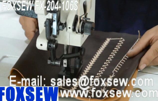 Computer Heavy Duty Thick Thread Ornamental Stitching Sewing Machine for Sofa and Leather Upholstery