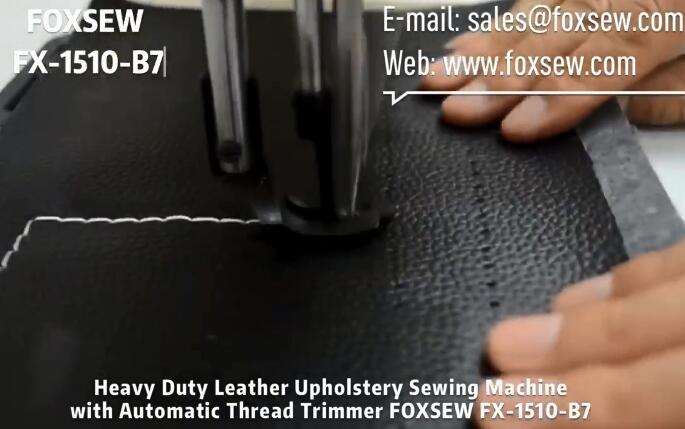 Heavy Duty Leather Upholstery Sewing Machine with Automatic Thread Trimmer