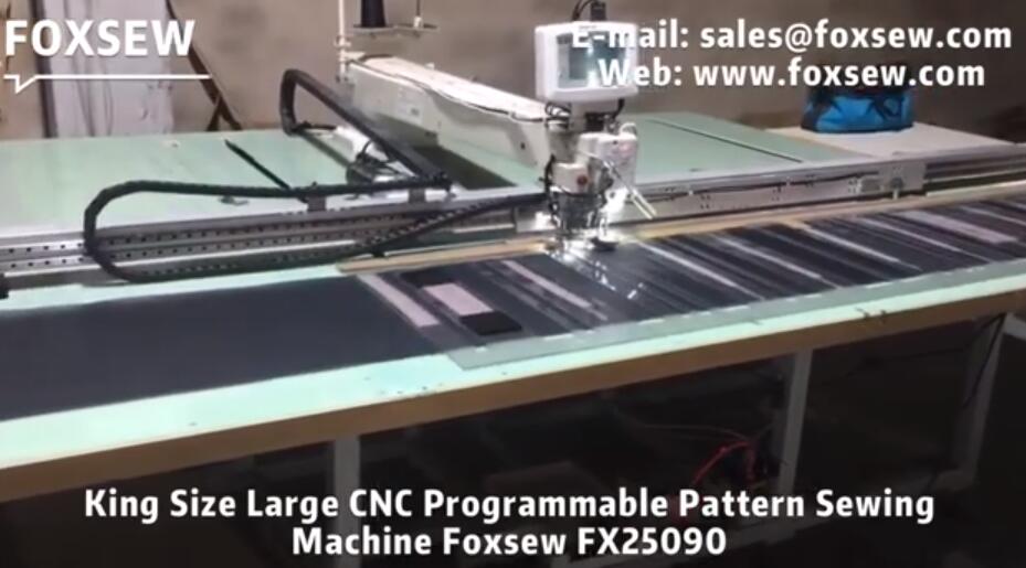 Extra Large CNC Programmable Pattern Sewing Machine