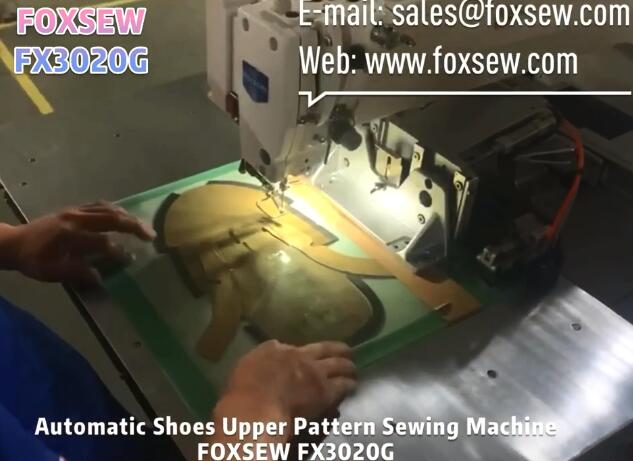 Automatic Shoes Upper Pattern Sewing Machine