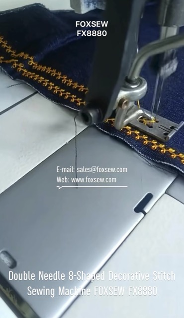 Double Needle 8-Shaped Decorative Stitch Sewing Machine