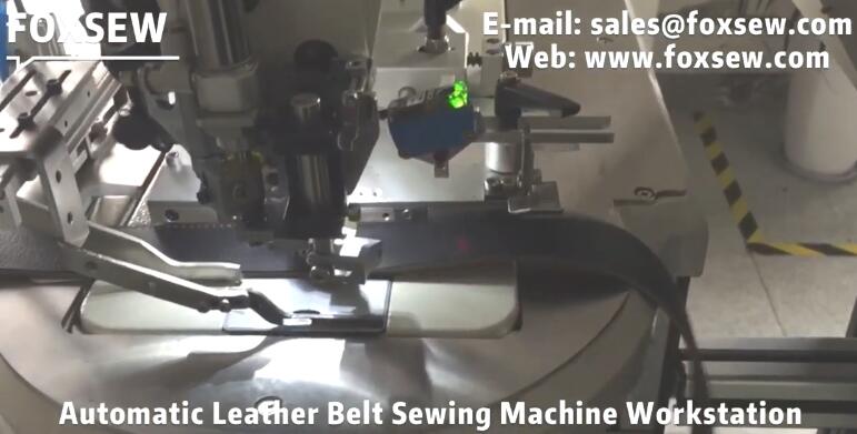 Automatic Leather Belts Sewing Machine Unit