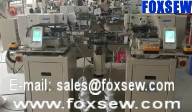 Automatic Elastic Bands Loop Joining Sewing Machine