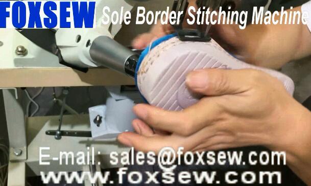 Side Wall Sole Stitching Sewing Machine