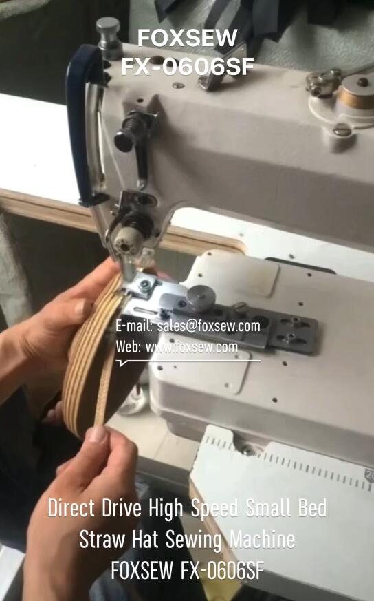 Direct Drive High Speed Small Bed Straw Hat Sewing Machine