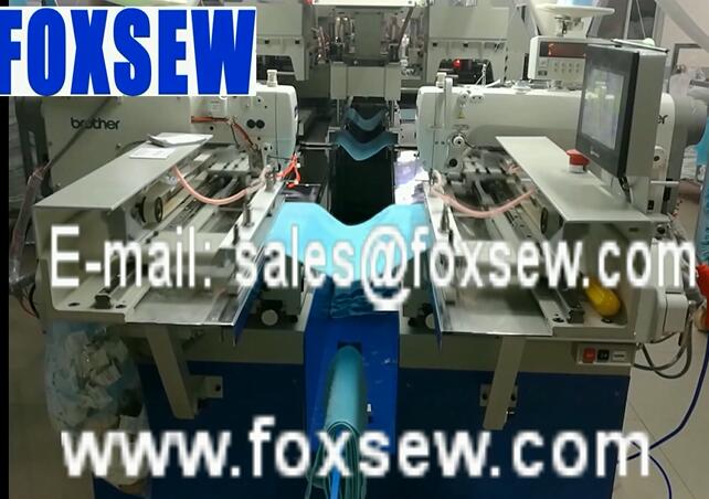 Automatic Towels Edge Folding Hemming Sewing Machine