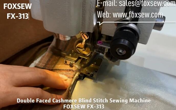 Double Side Cashmere Blind Stitch Sewing Machine