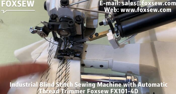 Blind Stitch Sewing Machine with Auto-Thread-Trimmer