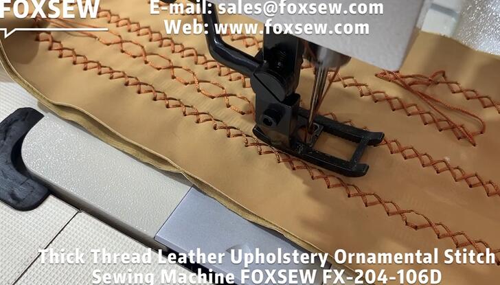 Thick Thread Ornamental Stitch Sewing Machine