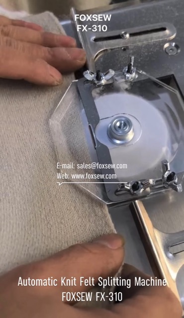 Automatic Knit Felt Splitting Machine